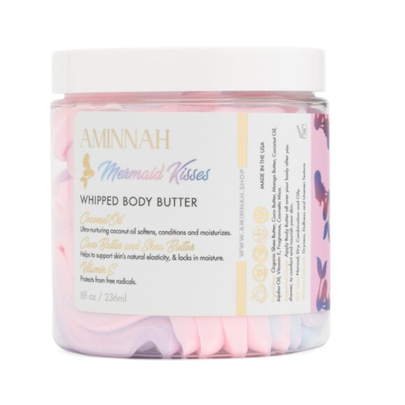 AMNH SKINCARE multi 8oz Mermaid Kisses Whipped Body Butter - Picture 1 of 1